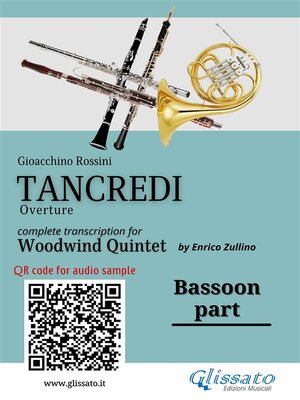 cover image of Bassoon part of "Tancredi" for Woodwind Quintet
